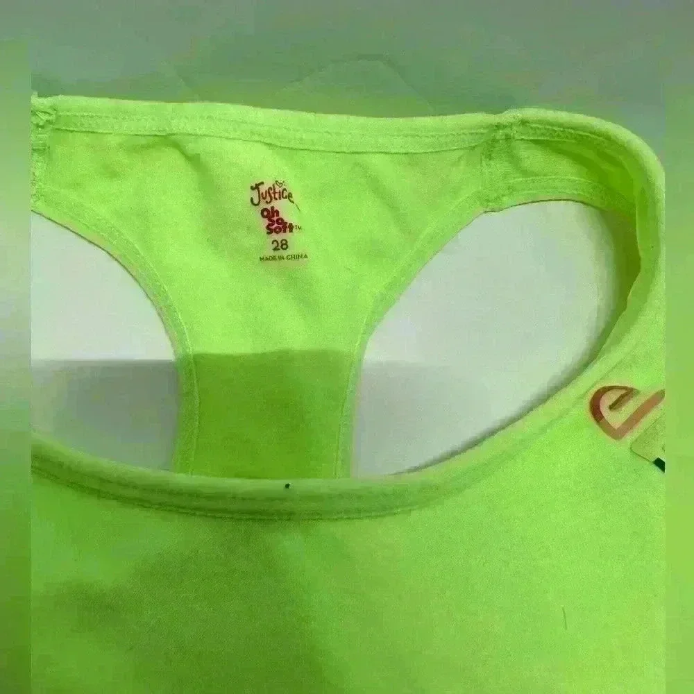 Justice Oh So‎ Soft Girls Sports Bra, 2-Pack, Sizes 28, Removable Padding